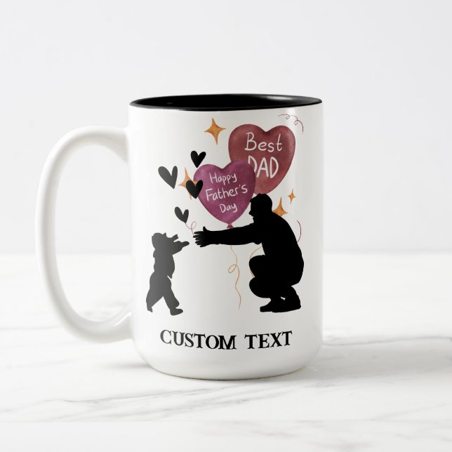 MUGS DE FÊTES DES PÈRES PERSONNALISÉS (Gauche)
