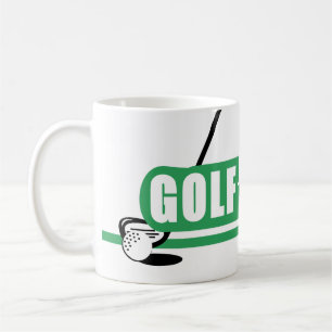 Mugs de golfeur personnalisés