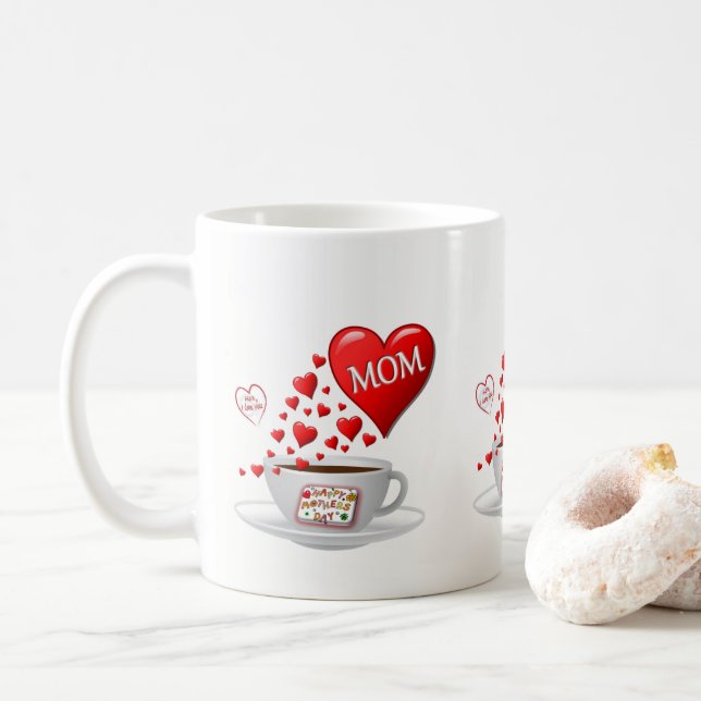 Mugs de la fête des mères (Avec donut)