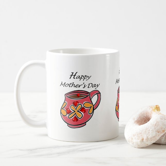 Mugs de la fête des mères (Avec donut)