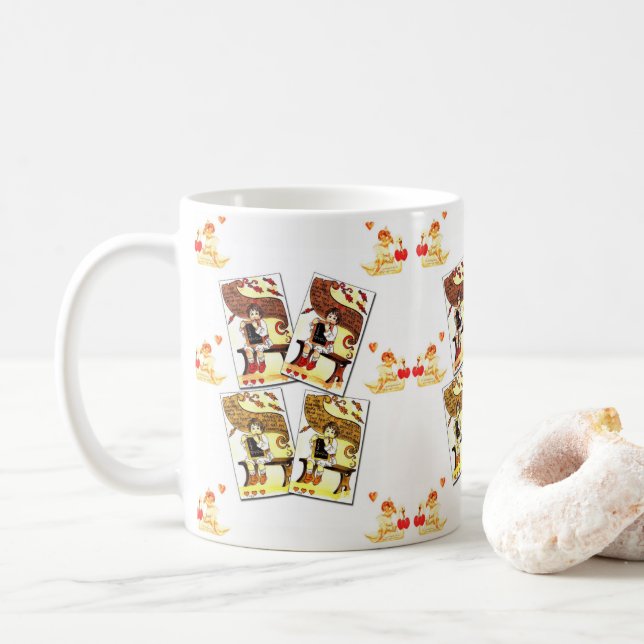 Mugs de la Saint-Valentin Mugs (Avec donut)