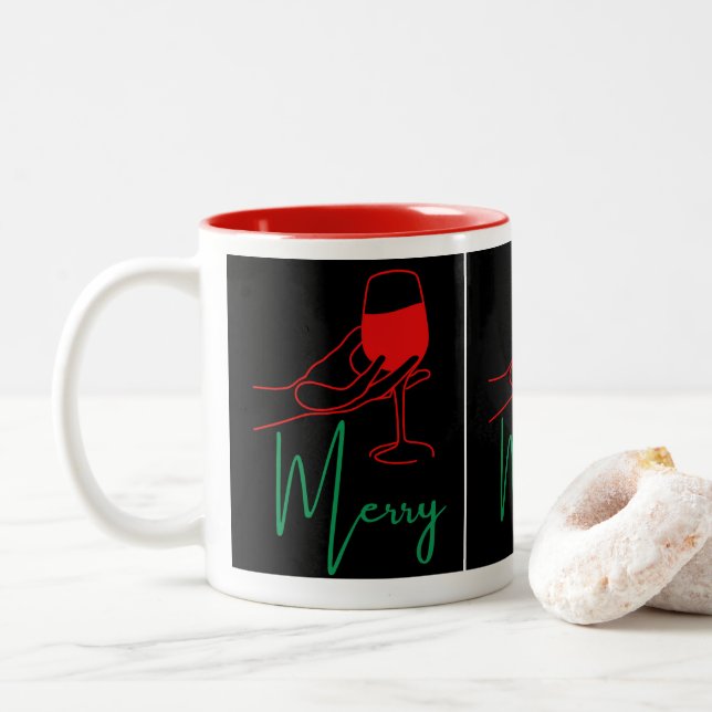 Mugs de Noël (Avec donut)