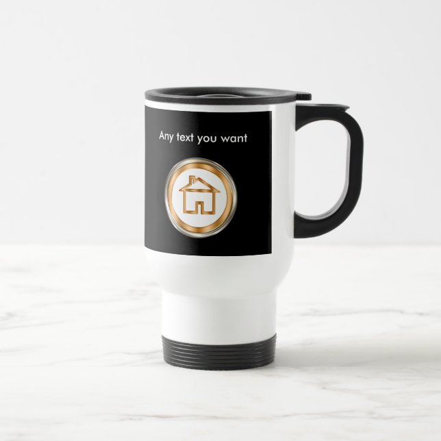 Mugs de voyage immobilier classique (Droite)