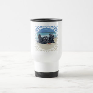 Mugs de voyage pour les Skye Terriers, journée à l