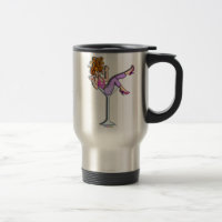 Mugs de voyage, tasses - Fille dans un Martini, Li