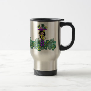 Mugs de voyage tropicaux Luau à l'ananas