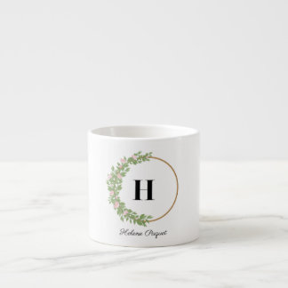 Mugs : Élégance blanche avec vert et noir