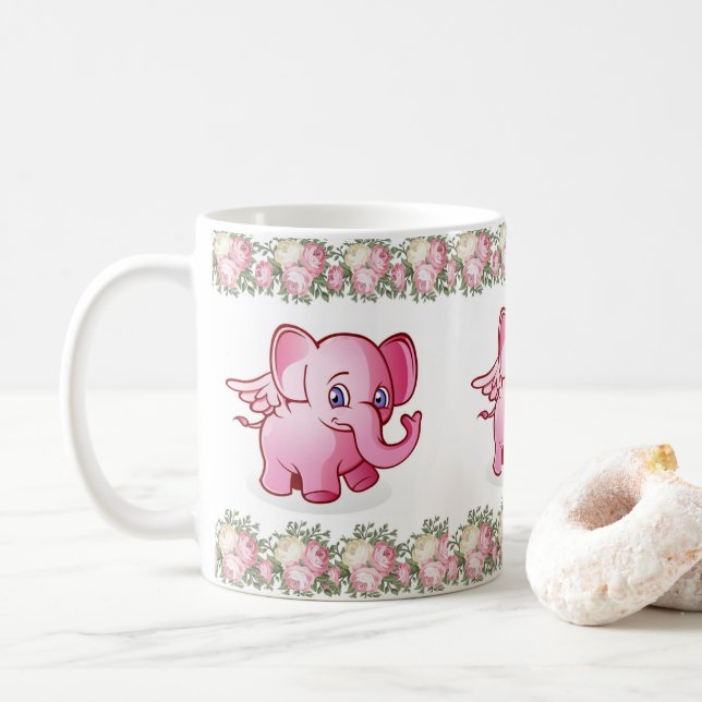 Mugs éléphants (Avec donut)