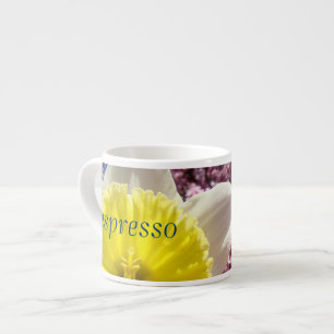 mugs espresso personnalisés Daffodil Fleur de prin