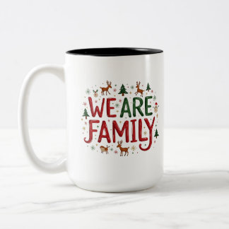 MUGS FAMILLE NOËL