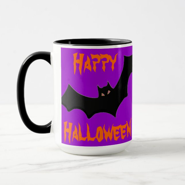 MUGS FUNNY - FRANKENSTEIN & BAT - CADEAUX HUMOURS (Gauche)