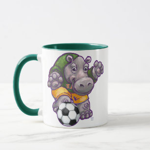 Mugs Hippo de football