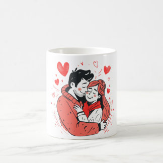 Mugs inspirés par l'amour pour la Saint-Valentin