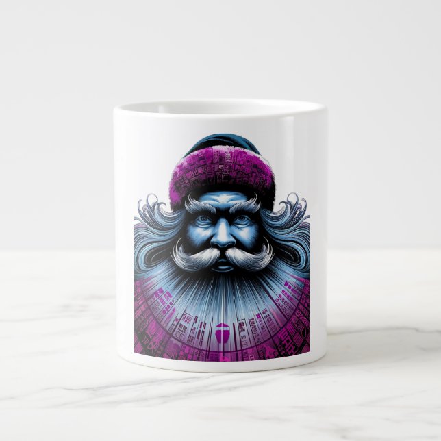 Mugs Père Noël modernes (Devant)
