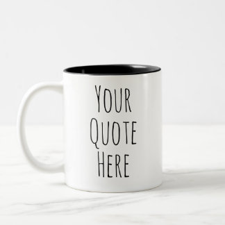 Mugs personnalisés | Ajouter votre propre texte