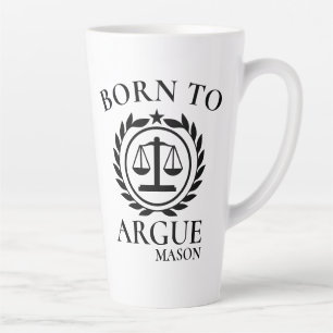 Mugs Personnalisés pour Avocats Nés pour Argumente