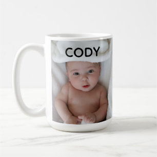 MUGS PHOTO PERSONNALISÉE NOUVEAU BÉBÉ