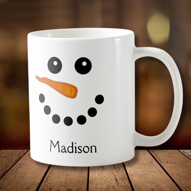 Mugs Snowman personnalisés (Créateur téléchargé)