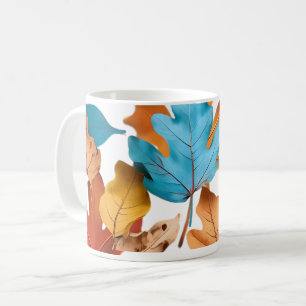 Mugs & tasses avec feuilles d'érable