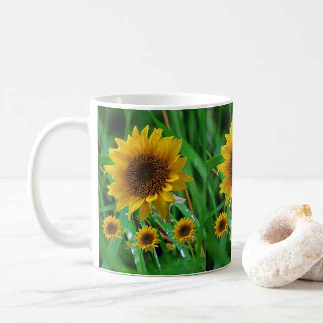 mugs tournesols (Avec donut)