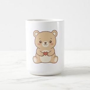 Mugue Cœur Ourson Mignon – Tasse Ourson Kawaii