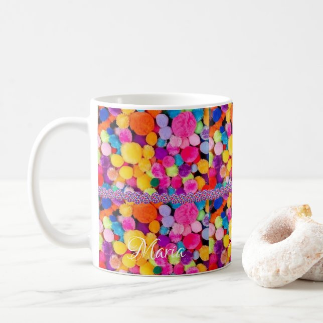 Muguet Colorés Mug (Avec donut)