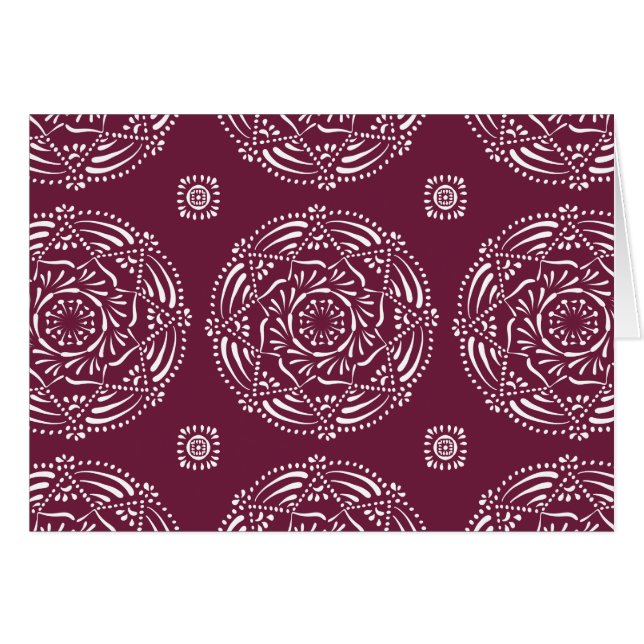 Mulberry Mandala (Devant horizontal)