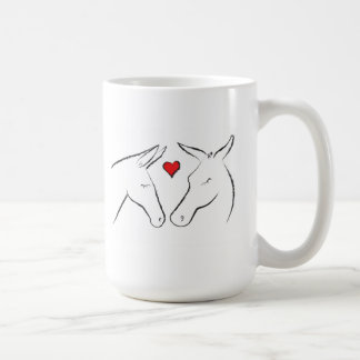 Mules dans l'amour - tasse