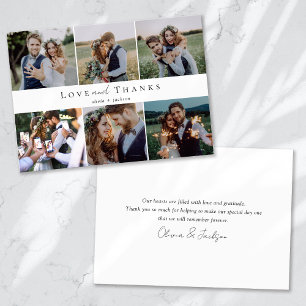 Multi Photo Script Love et Merci photo Mariage