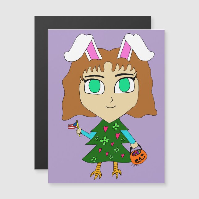 Multi Vacances Chibi (Devant / Derrière)