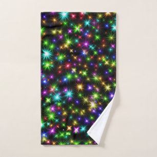 Multicolor Christmas Star Rays-57191