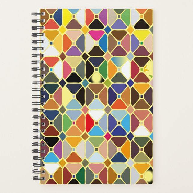 Multicolore geometric patterns with octagon shapes (Devant)