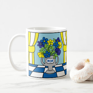 Multidoerist sur tasse de café blanc classique