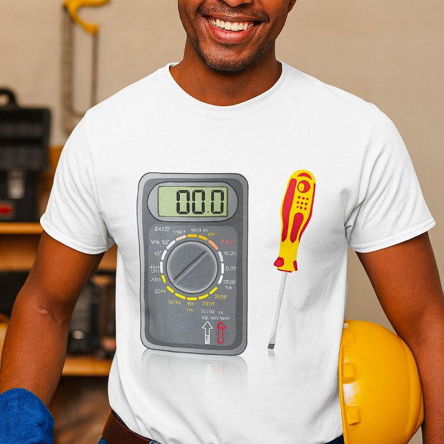 Multimeter Mens T-Shirt (Créateur téléchargé)