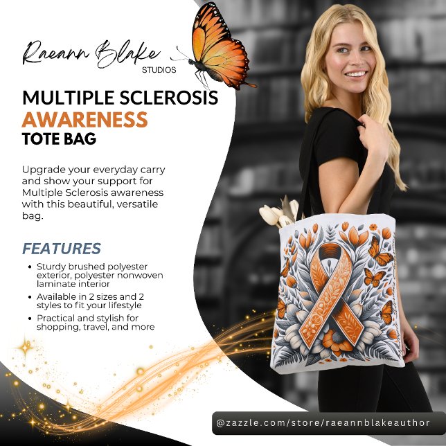 Multiple Sclerosis Awareness Tote Bag (Créateur téléchargé)
