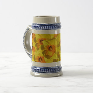 Multiples jonquilles Médaille d'or fleurs Mug