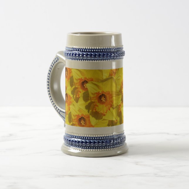 Multiples jonquilles Médaille d'or fleurs Mug (Devant gauche)