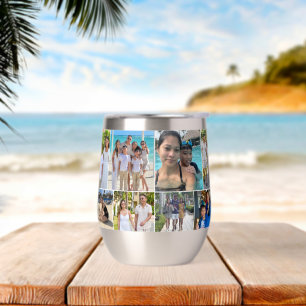 Multiples photos Famille Vacances Photo Collage