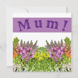 MUM ! Carte