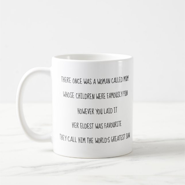 Mum Limerick de Favori 1 Photo Mug (Gauche)