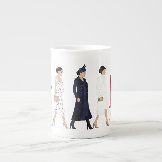 Mum Mug de l'attente de la Duchesse Meghan Markle (Devant)