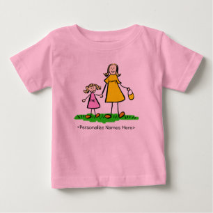 Mummy & Me - Mère et Fille Blonde TShirt
