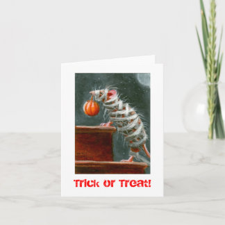 Mummy Mouse, Tour ou Treat ! Carte