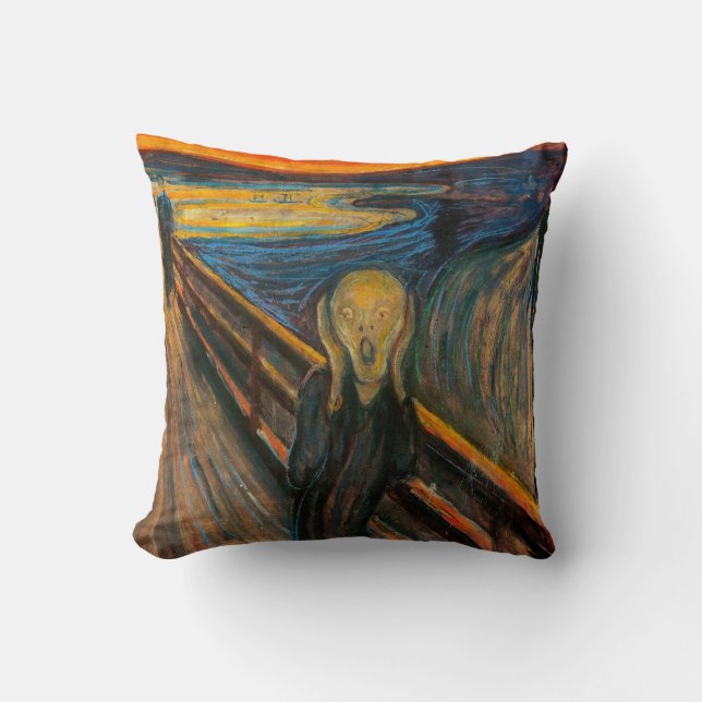Munch The Scream Coussin (Recto)