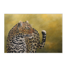Mur Art Leopard