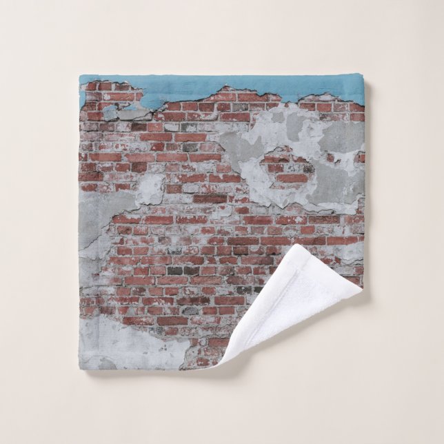 Mur Brown en brique (Gant de toilette)