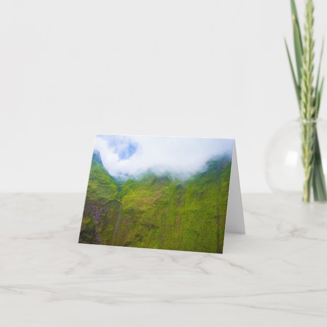 Mur de larmes, Mont Waialeale, Kauai, Hawaii (Devant)