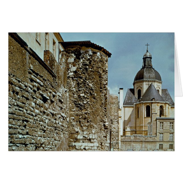 Mur de Philippe Auguste rue des Jardins (Devant horizontal)