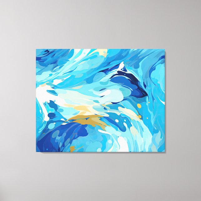Mur de toile Abstrait (Recto)