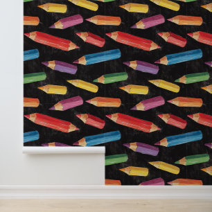 Mur Décor De L'École Ou De La Maternelle Crayon Co